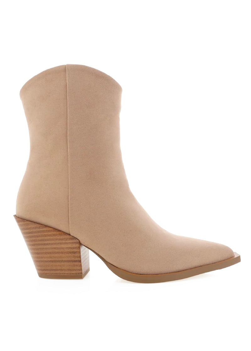 BILLINI MAYSA BOOTIE - PORCINI SUEDE