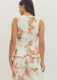 THE FINLEY FLORAL TOP