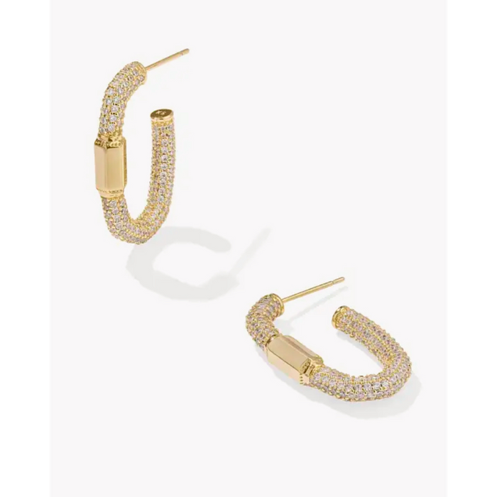 KENDRA SCOTT EMERY HOOP EARRINGS