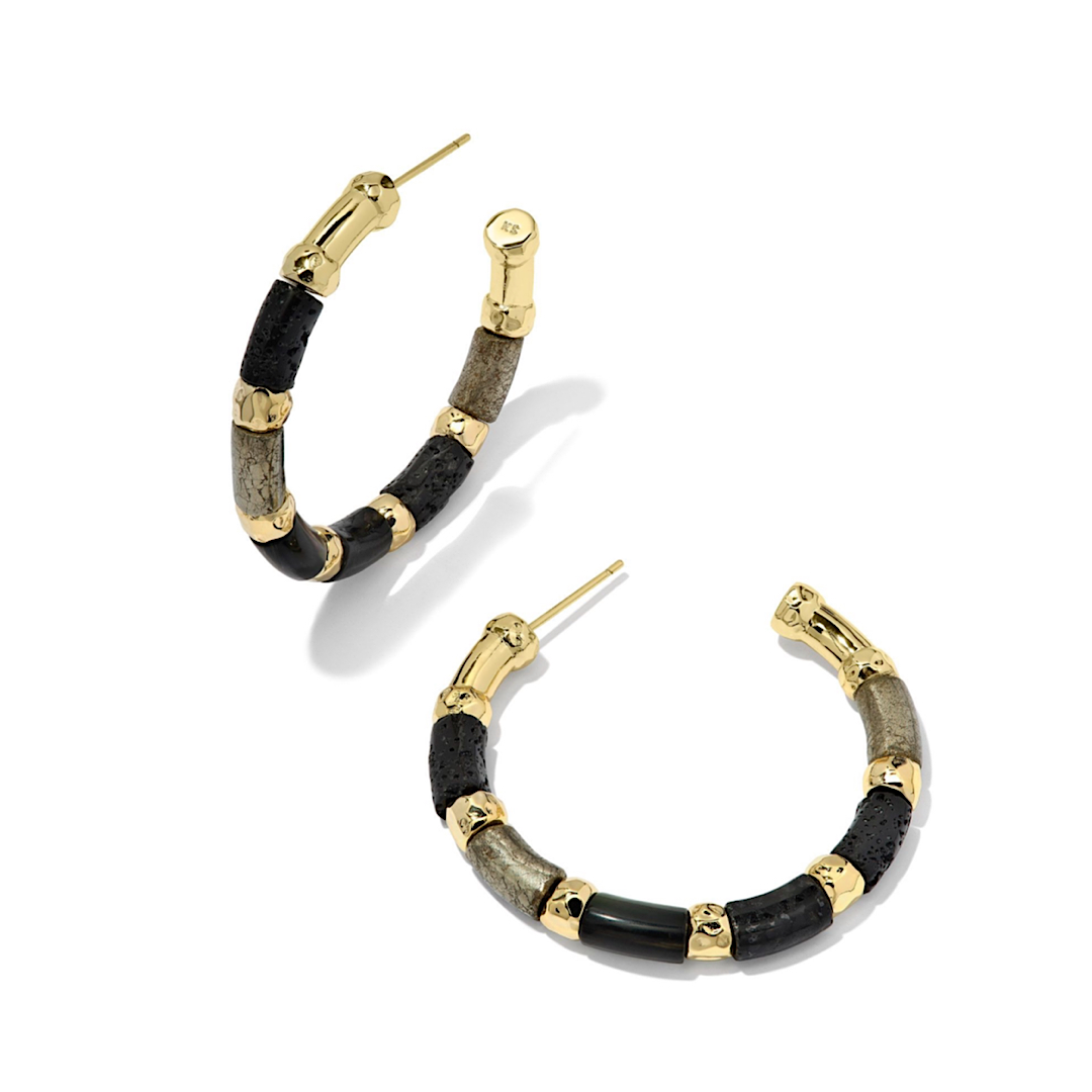 KENDRA SCOTT GIGI HOOP EARRINGS