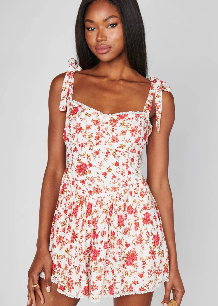 SHOW ME YOUR MUMU REGAL ROMPER - SOUTHERN ROSES
