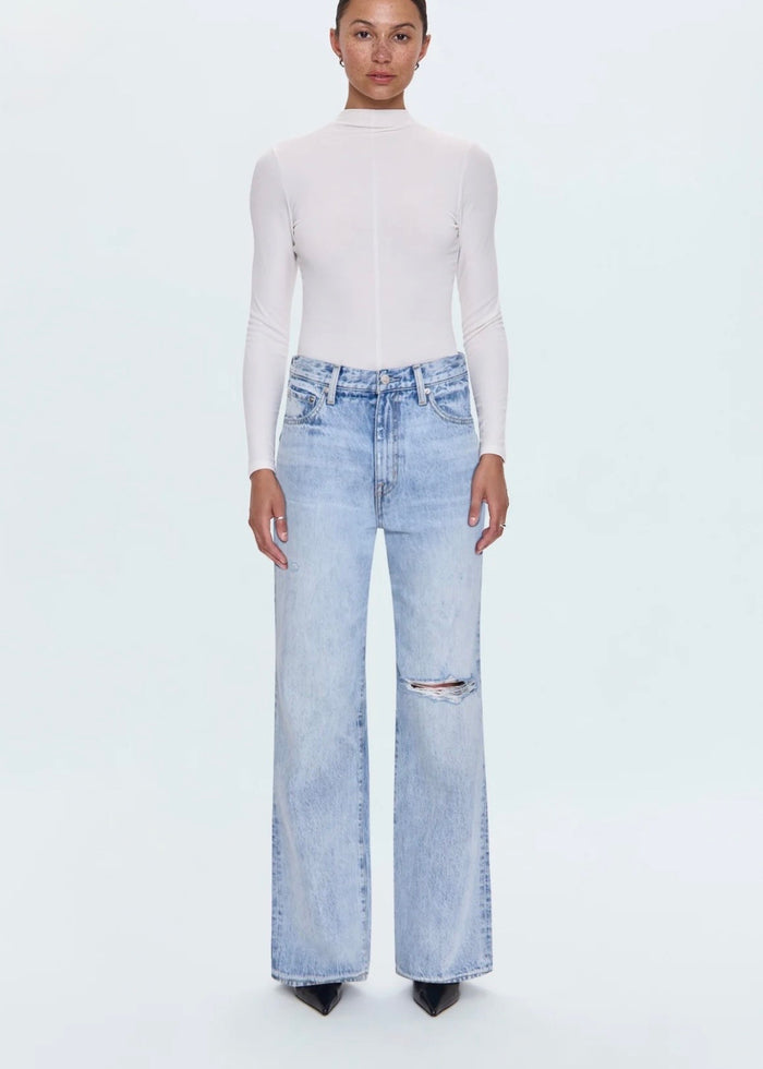 PISTOLA HENDRIX HIGH RISE BAGGY - REVEL DISTRESSED