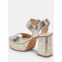 DOLCE VITA BOBBY PLATINUM HEELS