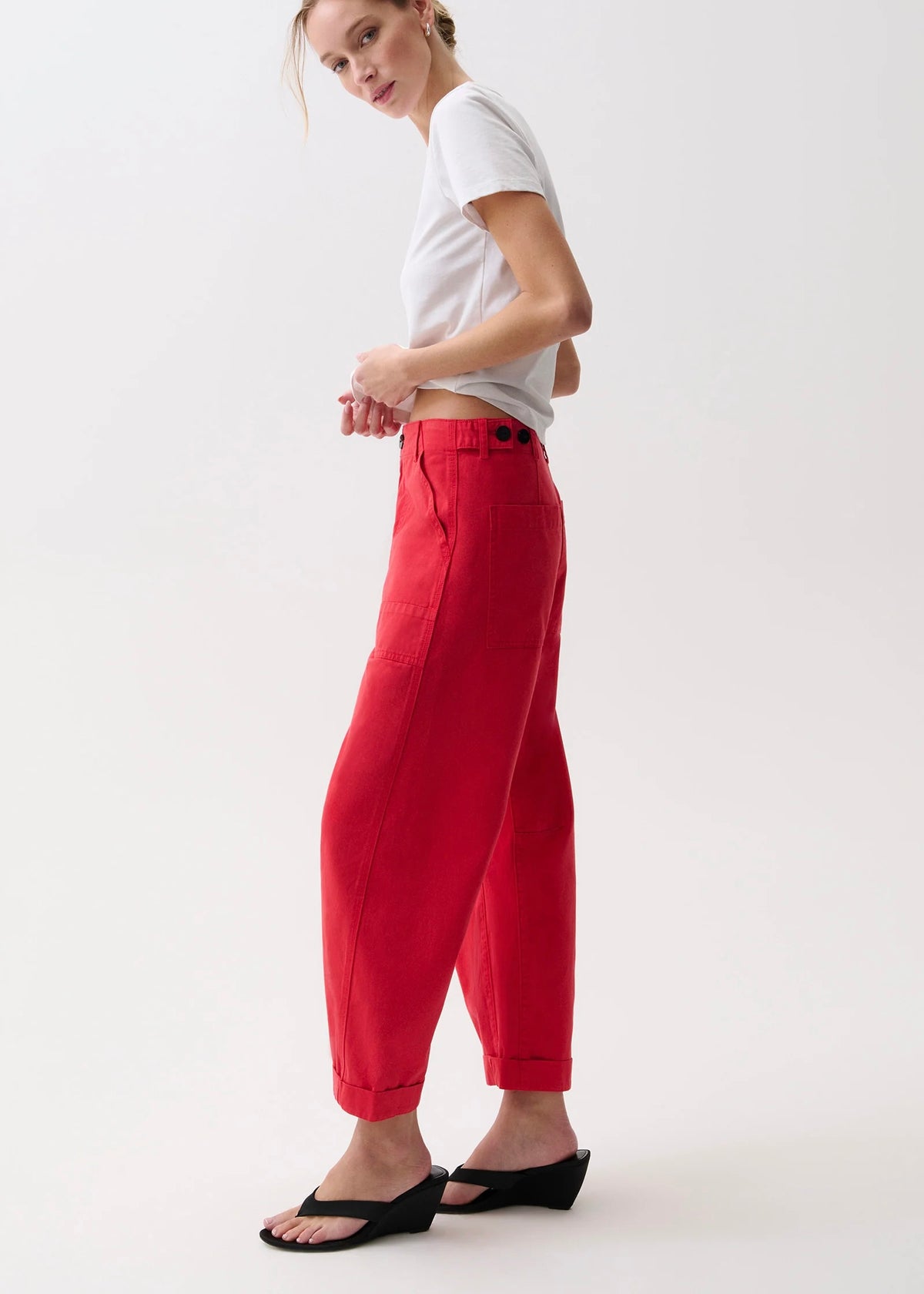 PISTOLA TORI UTILITY PANT - NEGRONI