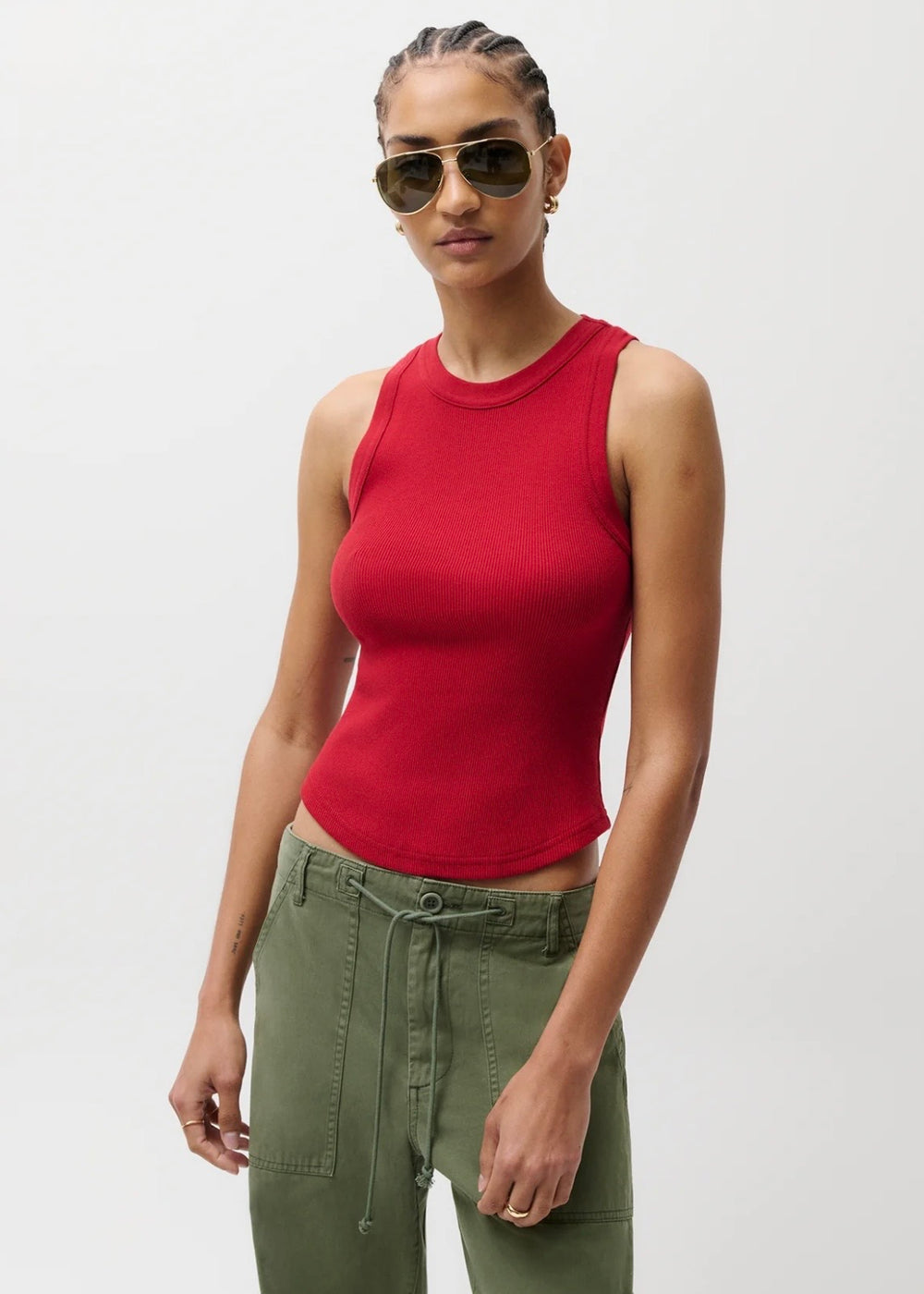 PISTOLA NISSI TANK TOP - RACER RED