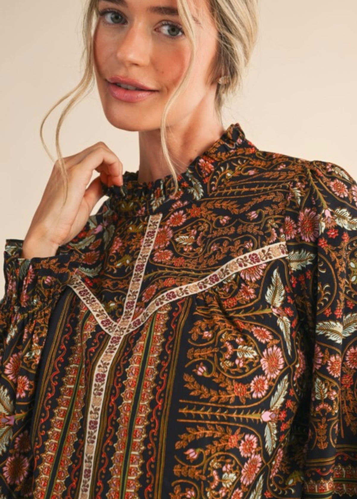 THE POLLY FLORAL TOP