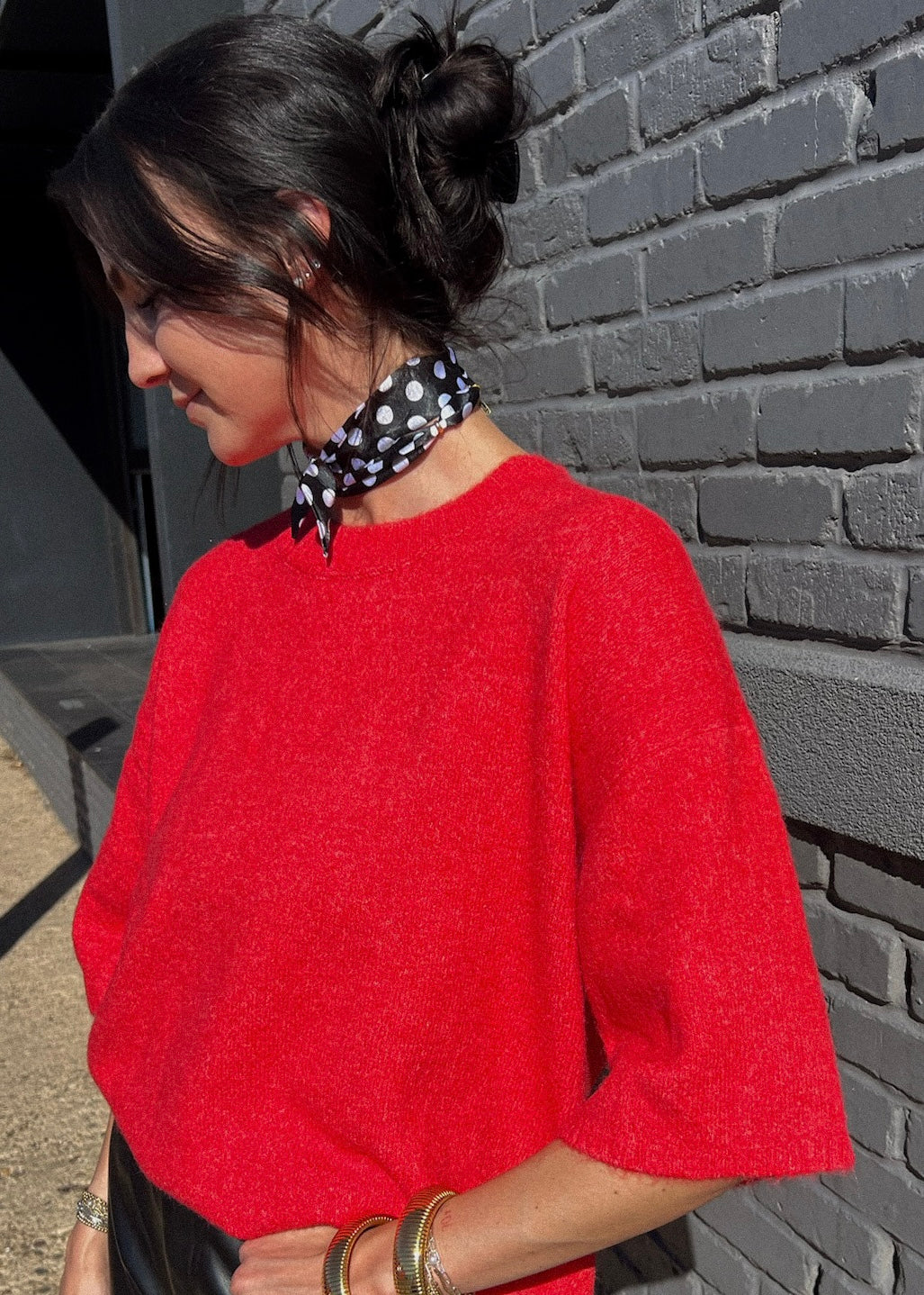 OPEN ROAD PHONE AND NECK SCARF