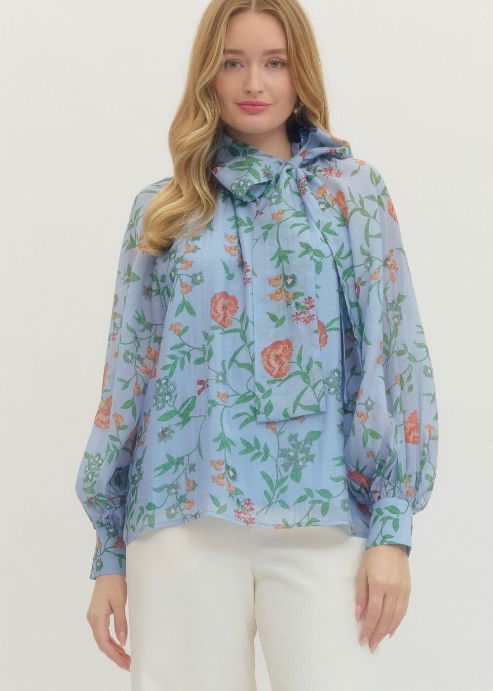 THE SAMMY FLORAL BLOUSE