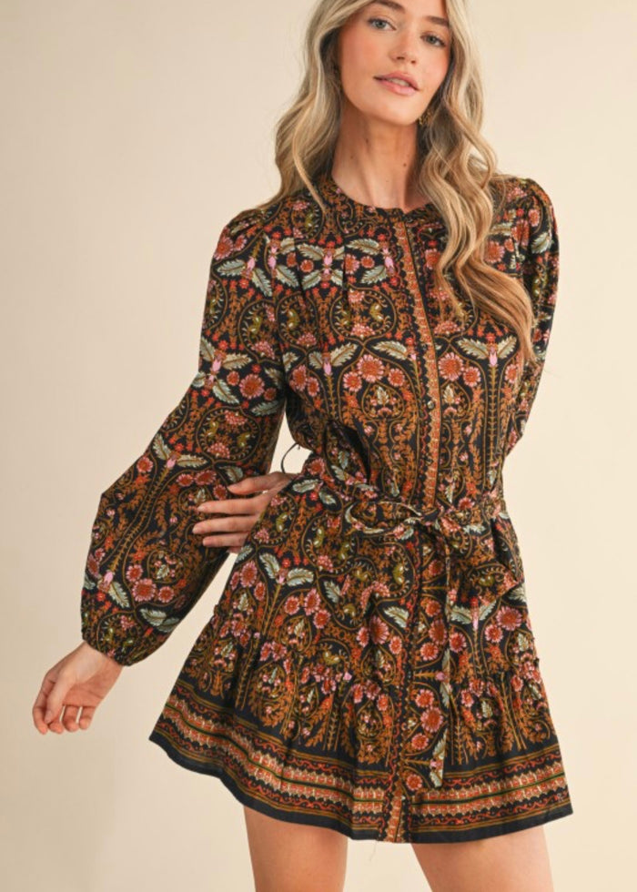 ALL IS FAIR FLORAL DRESS
