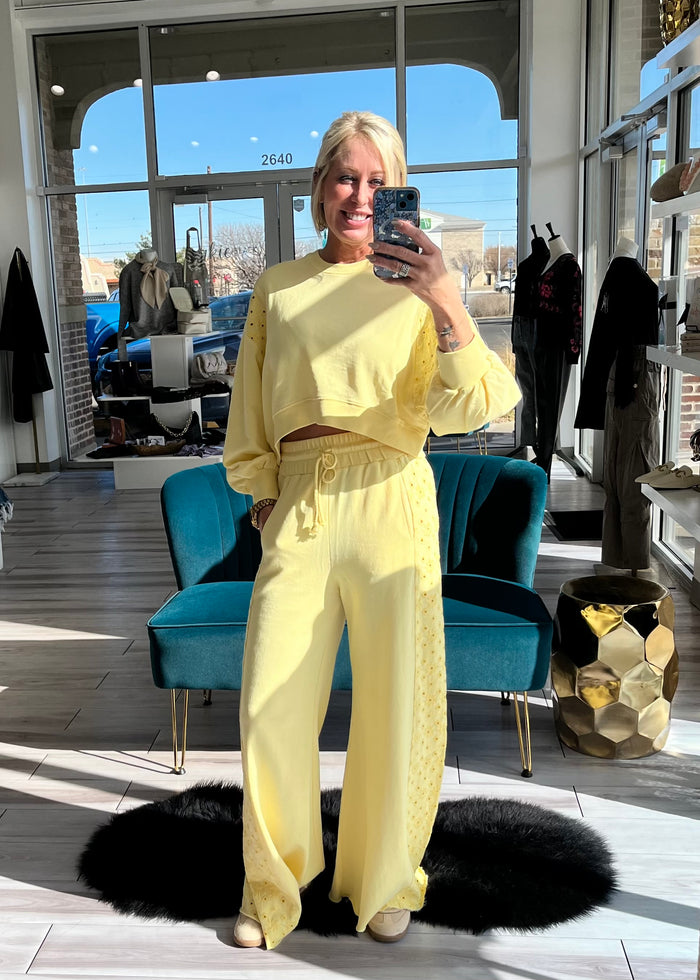 THE BENNY SWEATSHIRT - YELLOW