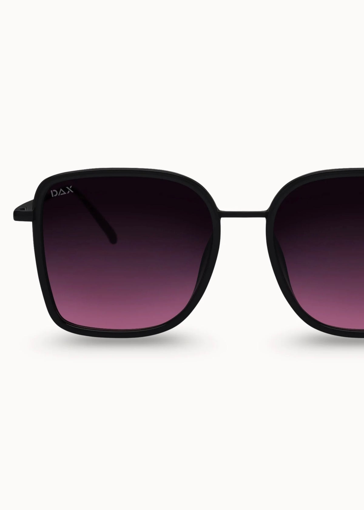 DAX EYEWEAR ELLE OVERSIZED SUNGLASSES - SMOKESHOW