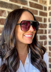 DAX EYEWEAR ASTRID SUNGLASSES - GRADIENT CHEETAH