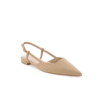 BILLINI IVER FLATS - CAMEL RAFFIA