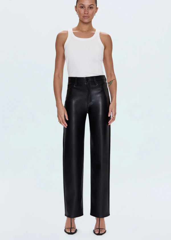 PISTOLA CASSIE SUPER HIGH RISE STRAIGHT PANT - ONYX