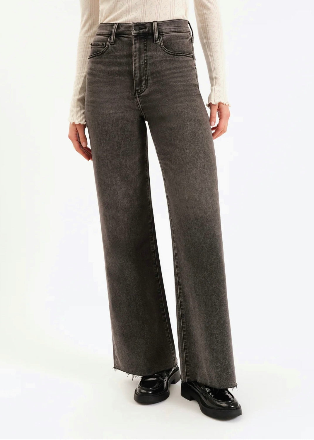 DAZE DENIM FAR OUT HIGH RISE IN MILKY WAY