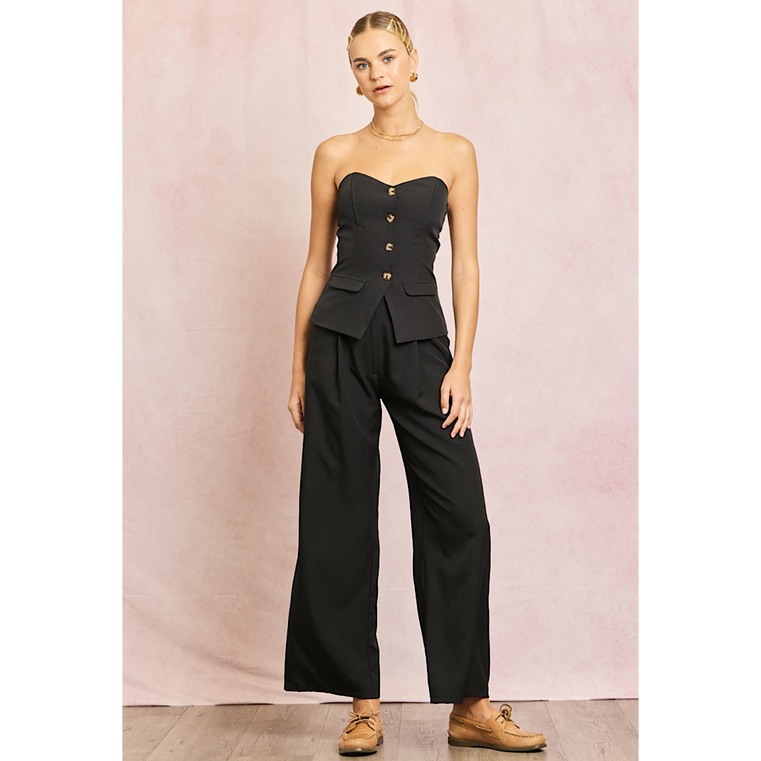 GOOD KARMA WIDE LEG PANT