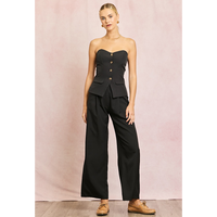 GOOD KARMA WIDE LEG PANT