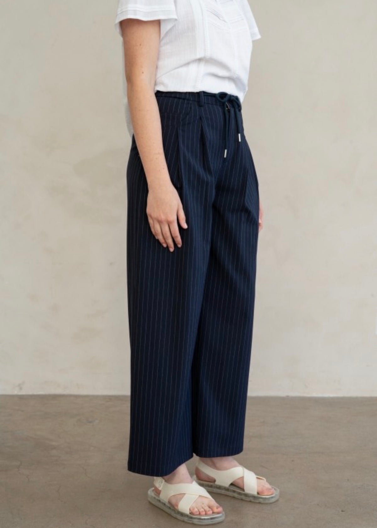 THE TAMMY TAILORED PINSTRIPE TROUSER