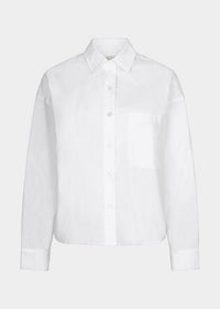 ESQUALO BLOUSE OVERSIZED POCKET POPLIN - OFF WHITE