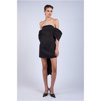 THE NEIMAN BOW MINI DRESS