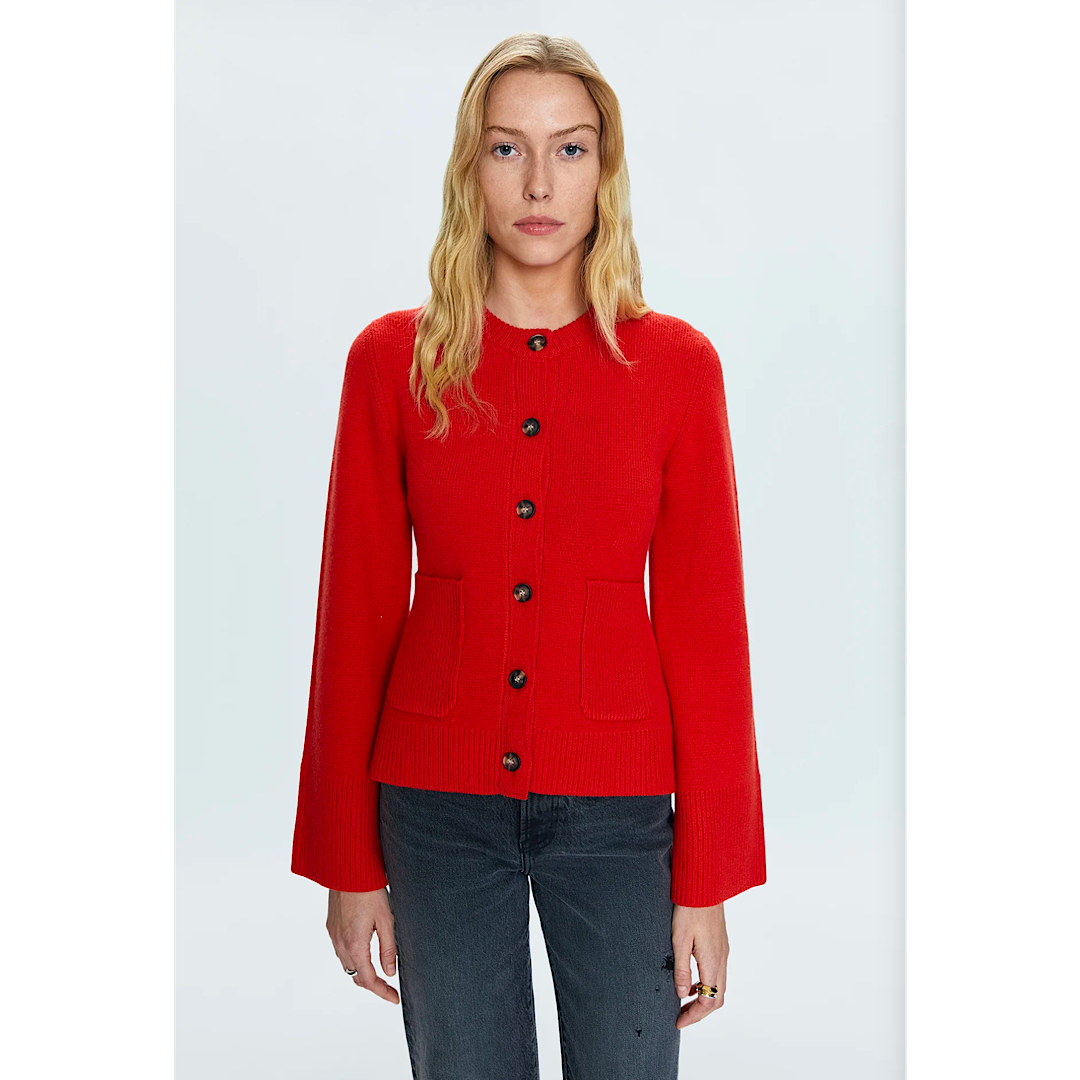 PISTOLA DANI CARDIGAN - ROUGE