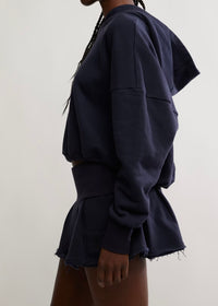 FREE PEOPLE SPRINT TO THE FINISH SKORT SET - MIDNIGHT NAVY