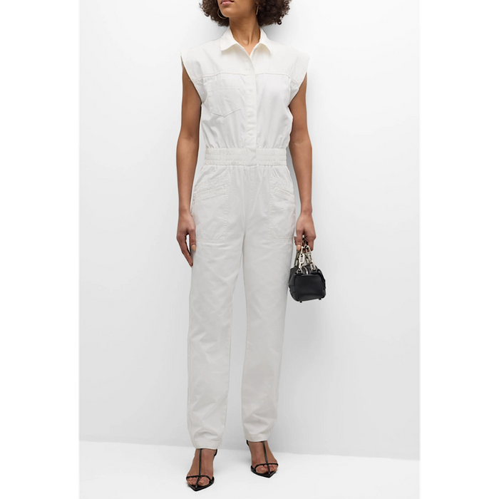 PISTOLA ROSIE UTILITY JUMPSUIT - PORCELAIN