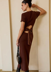 THE LEVA MIDI DRESS