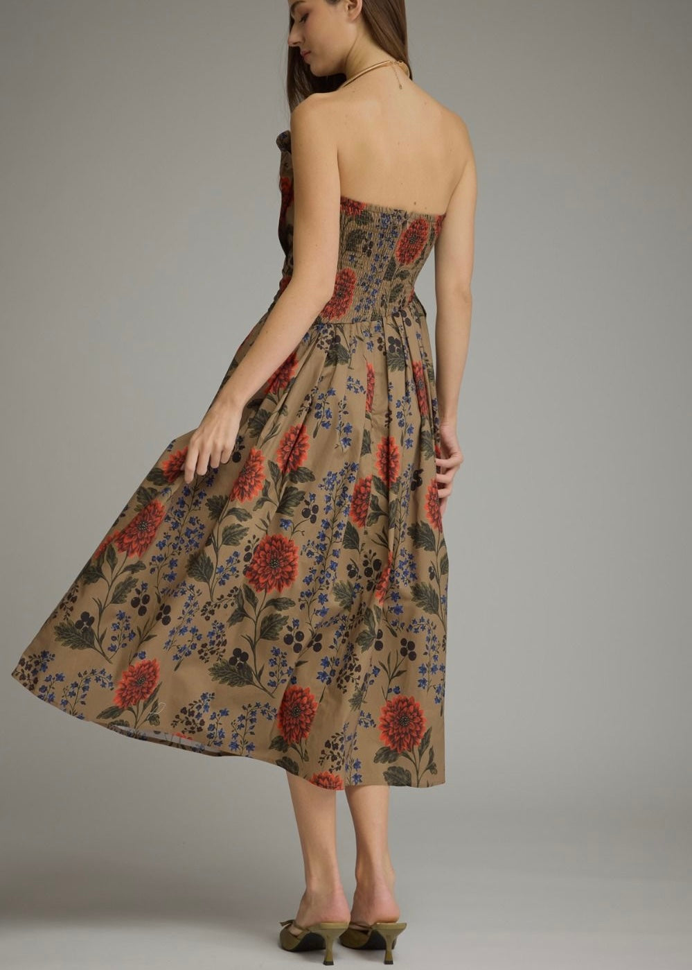 FALLING FOR YOU MIDI DRESS