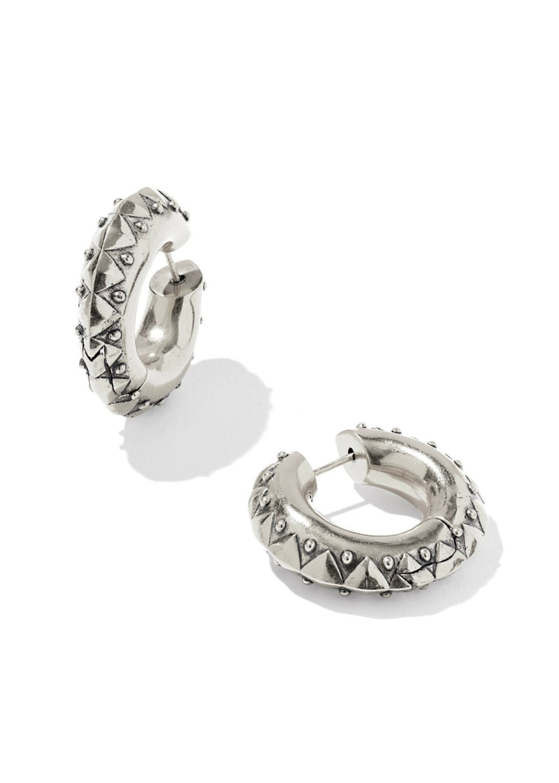 KENDRA SCOTT CATHERINE HOOP EARRINGS