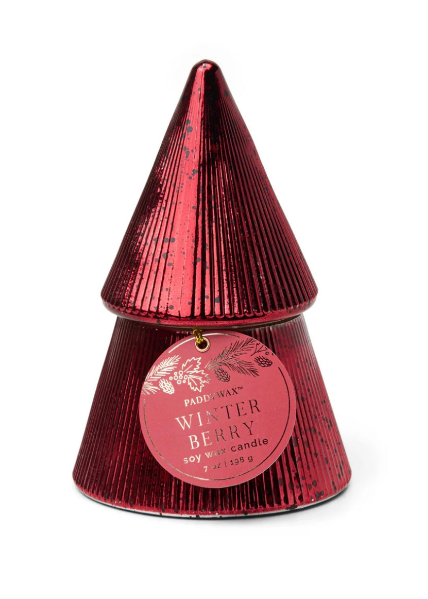 PADDYWAX WINTER BERRY TREE - 7 OZ CANDLE