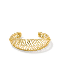 KENDRA SCOTT TIGER STRIPED MIKKI CUFF BRACELET