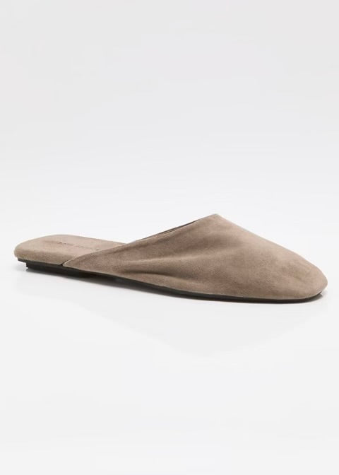 FREE PEOPLE HOUSE TOUR MULES - GREY SUEDE