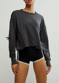 FREE PEOPLE MOVEMENT MY TIME LAYER - BLACK