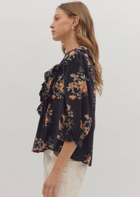 THE GEORGIA FLORAL TOP
