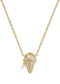 KENDRA SCOTT ICE CREAM SHORT PENDANT NECKLACE