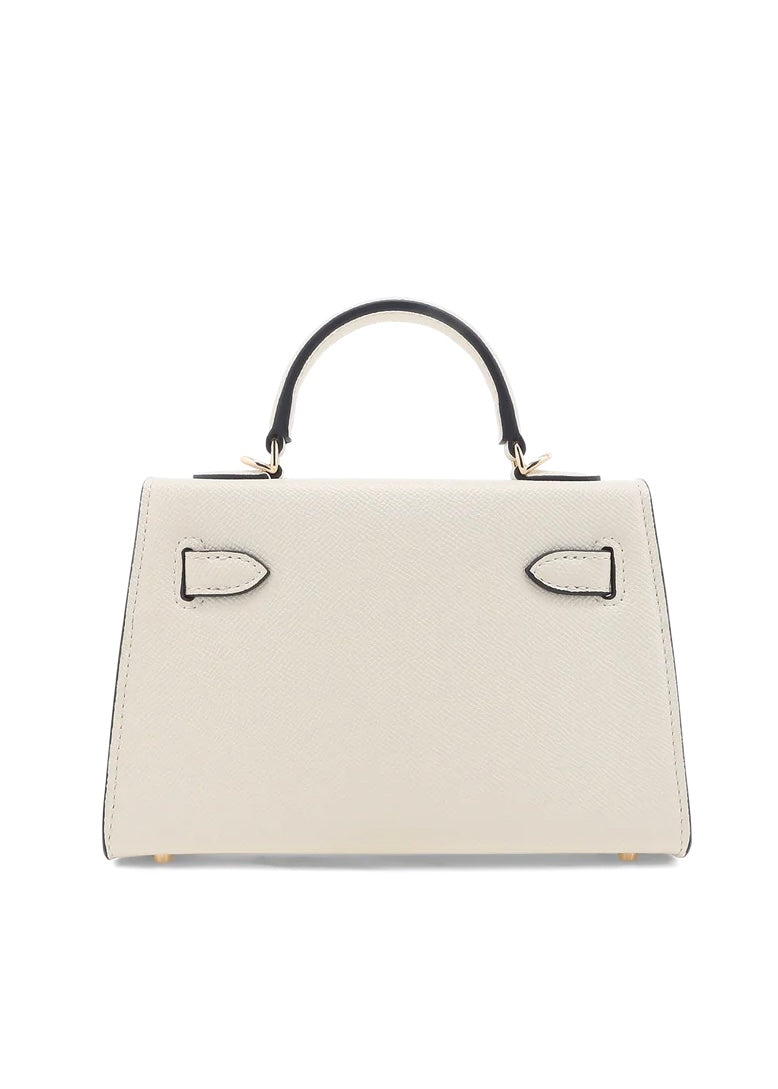 BILLINI HARIETTE HANDLE BAG - BONE