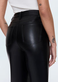 PISTOLA CASSIE SUPER HIGH RISE STRAIGHT PANT - ONYX
