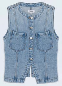 PISTOLA GIA FITTED VEST - GAZE