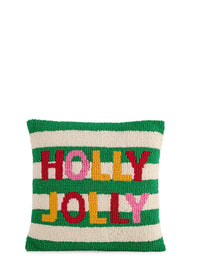 HOLLY JOLLY TUFTED PILLOW
