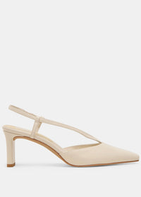 DOLCE VITA GINAY HEELS BONE LEATHER