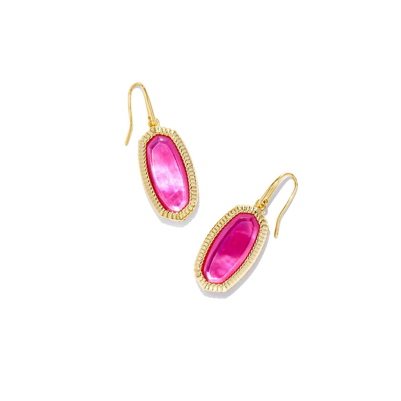 KENDRA SCOTT DANI RIDGE FRAME DROP EARRINGS