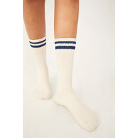 FREE PEOPLE JACKSON COZY STRIPE SOCKS