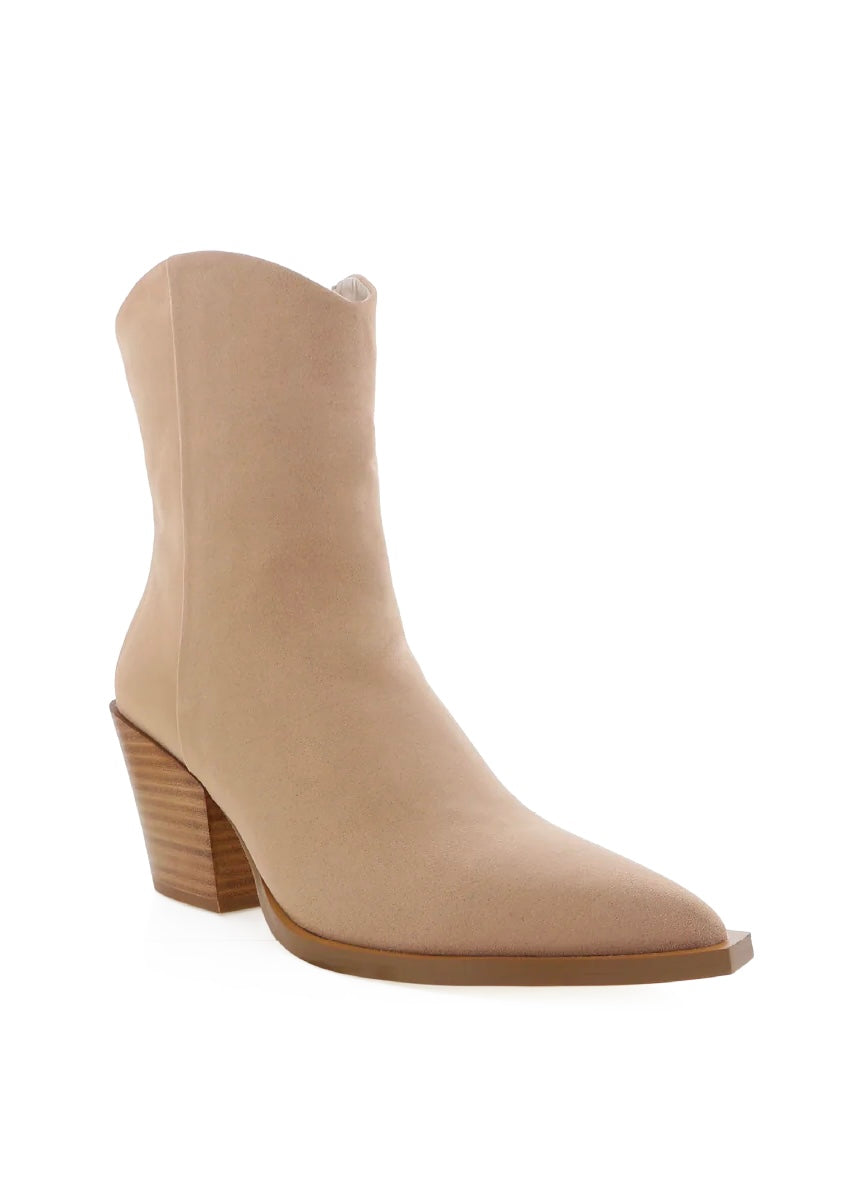 BILLINI MAYSA BOOTIE - PORCINI SUEDE