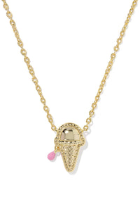 KENDRA SCOTT ICE CREAM SHORT PENDANT NECKLACE
