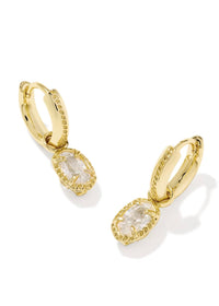 KENDRA SCOTT MINI ELLIE LUXE HUGGIE EARRINGS