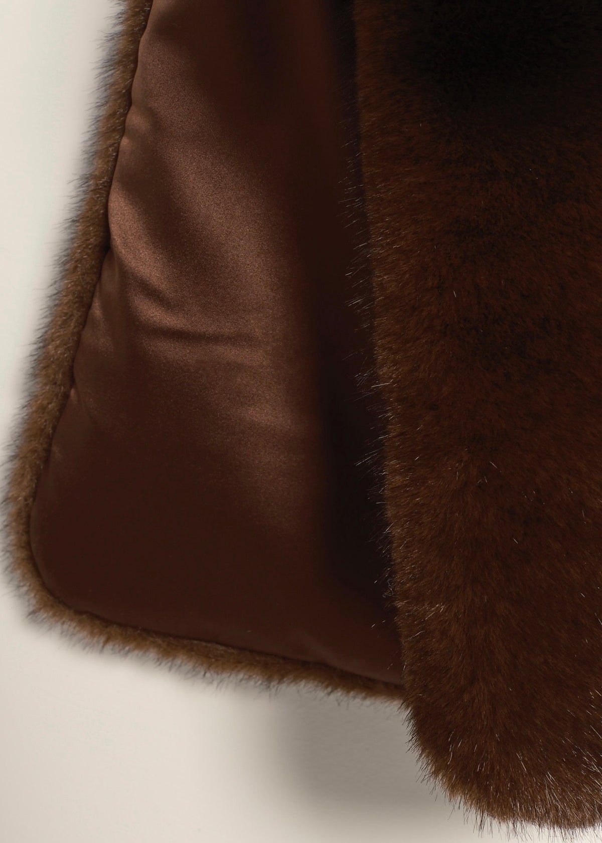 FREE PEOPLE SNOW ANGEL FAUX FUR SCARF