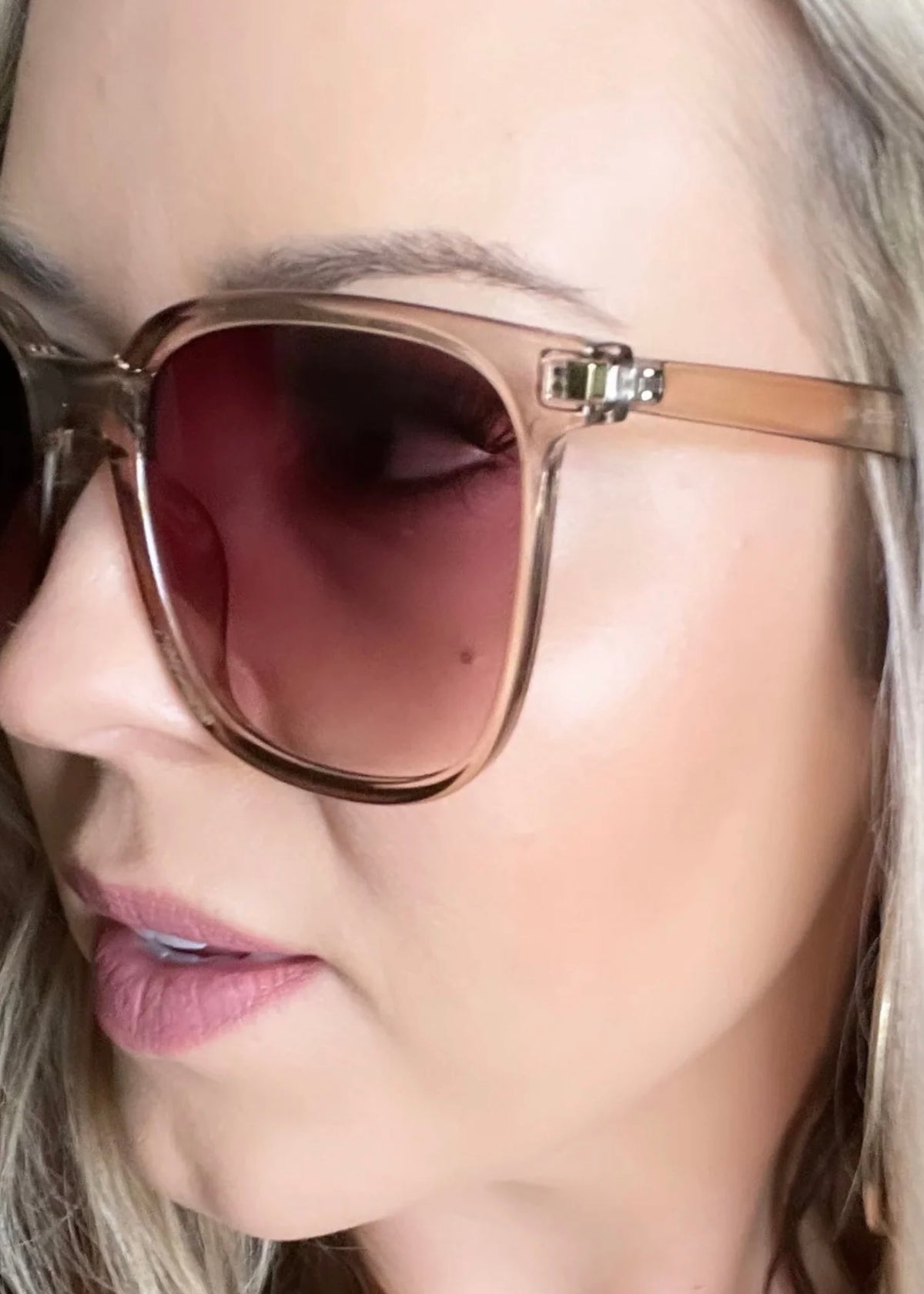DAX EYEWEAR ELLA SUNGLASSES - BROWN