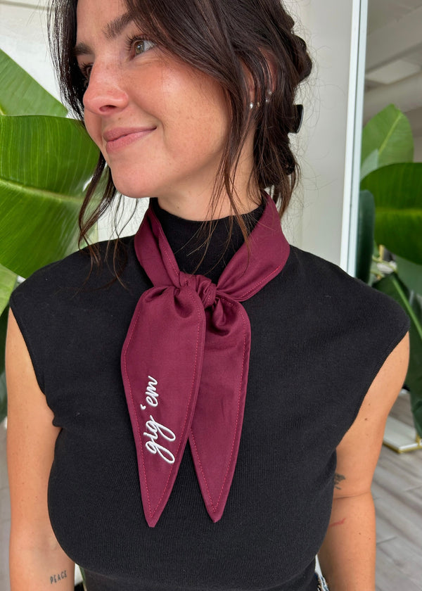 SCHOOL SPIRIT SCARVES