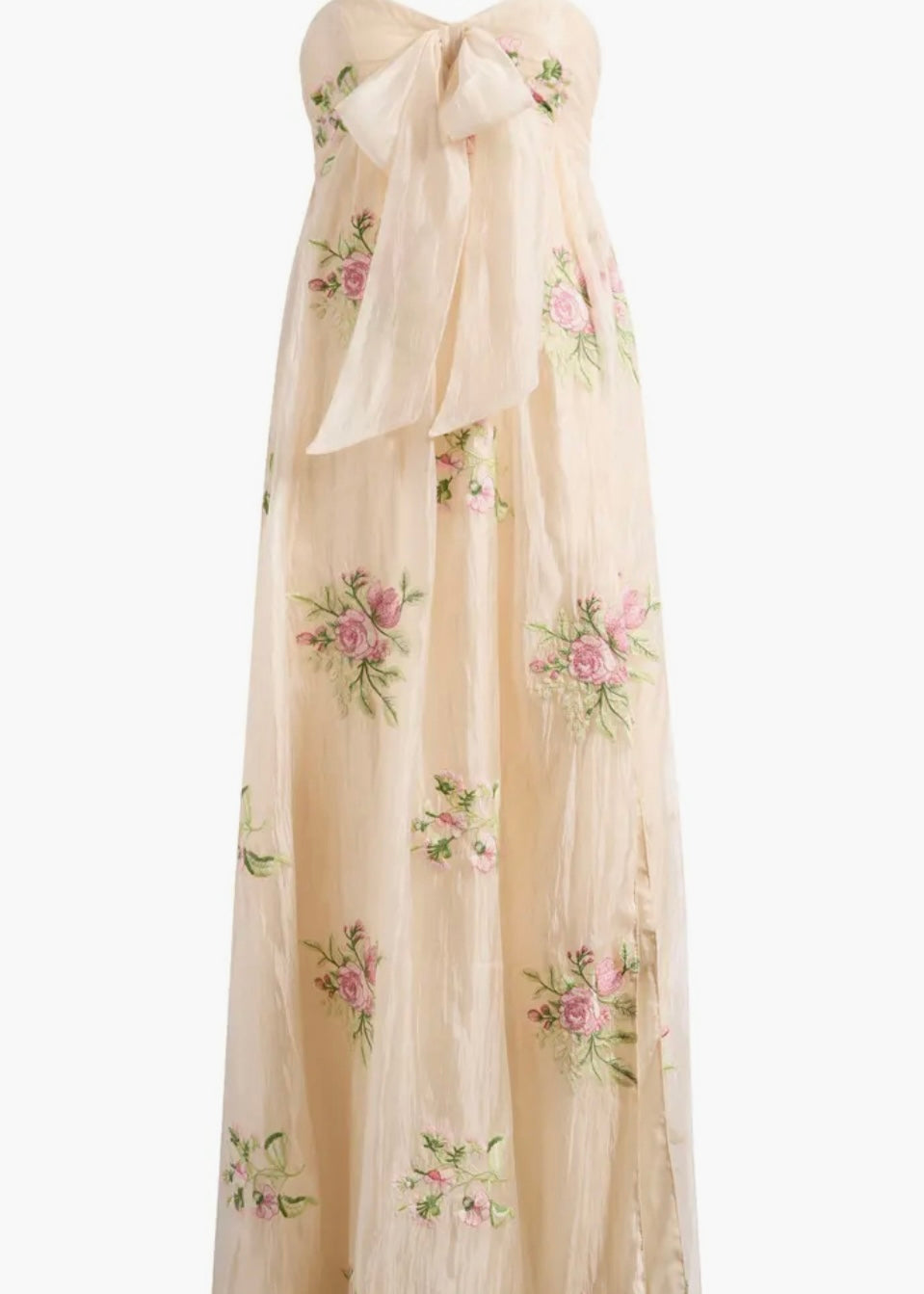 LULUS FIONA EMBROIDERED MAXI DRESS